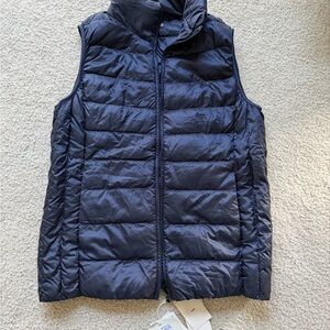 Uniqlo Navy Puffer Vest